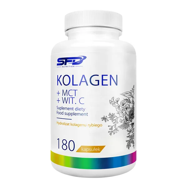 Kolagen + MCT + Witamina C 180 kapsułek [SFD] - SFD nutrition