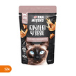 Zestaw 12 x Pan Mięsko, karma mokra dla kota, kurczak z przepiórką, 85 g