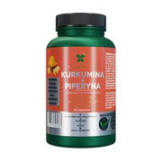 Lanco Nutritions Kurkumina + Piperyna, kapsułki, 90 szt.