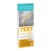 Home Check Test Witaminy D, test do oznaczania stężenia witaminy D we krwi, 1 szt.