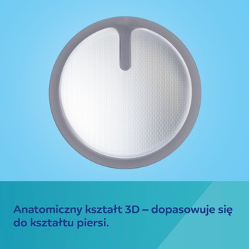 Canpol Babies, oddychające ultrachłonne wkładki laktacyjne 3D, czarne, 60 szt. (50 szt. + 10 szt.)