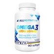 Allnutrition Omega 3 Ultra Strong, kapsułki, 90 szt.