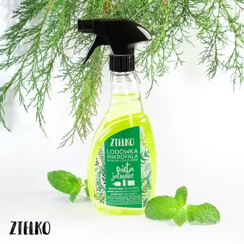 Zielko, Płyn do czyszczenia lodówki i mikrofali, mięta i jałowiec, 500 ml