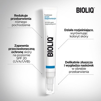 Bioliq Dermo, punktowe serum depigmentacyjne, 10 ml
