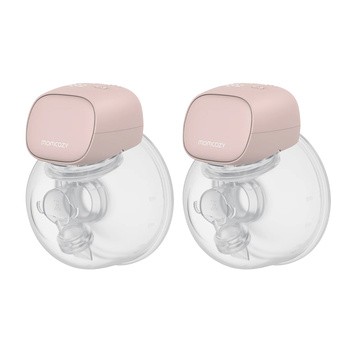 Momcozy S9 Pro, podwójny laktator, kolor różowy, 1 szt.