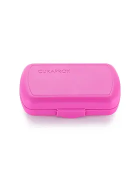 Curaprox Travel Set Ortho, zestaw podróżny, różowy, 1 szt.