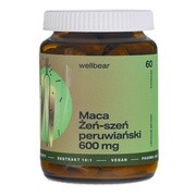 Wellbear Maca (Żeń-szeń peruwiański), kapsułki, 60 szt. https://azcdn.doz.pl/image/d/product/4ca6d33d-scale-180x180.png