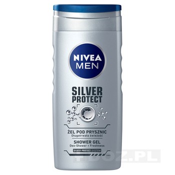 Nivea Men Silver Protect Deo, żel pod prysznic, 250 ml