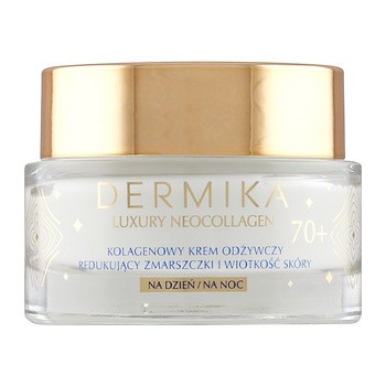 Dermika Luxury Neocollagen, kolagenowy krem odżywczy 70+, 50 ml