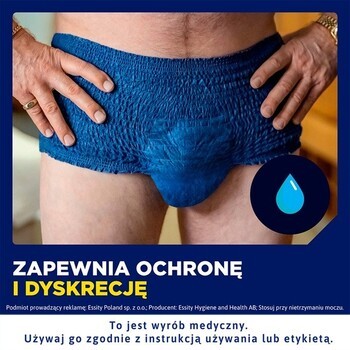 Zestaw 2 x Tena Men Pants Plus, majtki chłonne, rozmiar L, 30 szt.