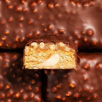 Fizi, Crispy Hazelnut, Mood Booster, baton orzechowy z karmelem, 40 g