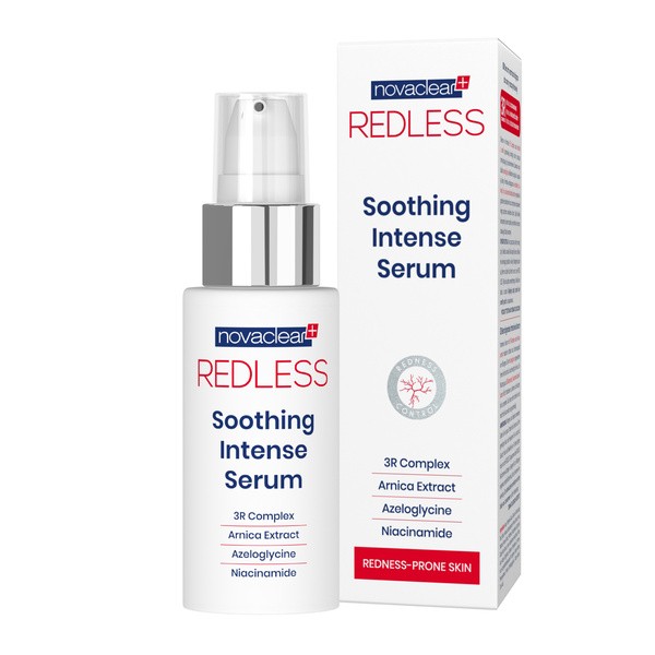 Novaclear Novaclear Redless, serum wzmacniające do cery naczynkowej, 30 ml — Składniki i ocena