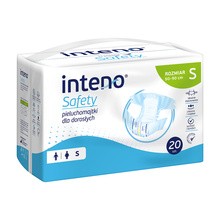 Inteno Safety Pieluchomajtki dla dorosłych, S, 20 szt.