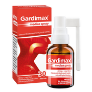 Gardimax medica spray, (20 mg + 5 mg)/10 ml, aerozol do stosowania w jamie ustnej, 30 ml