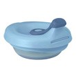 B.BOX, fill + feed, silikonowa miseczka z pokrywką do karmienia dla niemowląt i dzieci, kolor błękitny, 110 ml