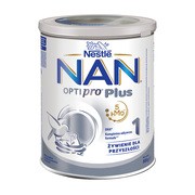 Nestle Nan Optipro Plus 1, 5 HMO, mleko początkowe dla niemowląt od urodzenia, 800 g        