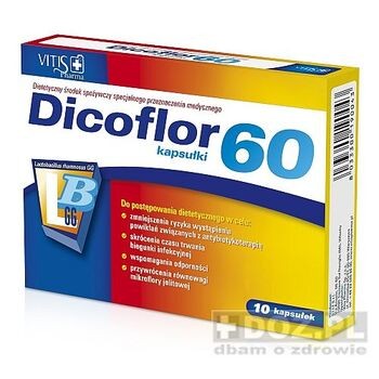 Dicoflor 60, kapsułki, 10 szt
