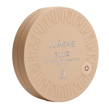 Lumene Blur Longwear Powder Foundation, długotrwały puder SPF 15, 0, 10 g
