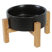Zolux Keramo Solo, miska ceramiczna na stojaku dla psów i kotów, 300 ml, czarna, 1 szt. https://azcdn.doz.pl/image/d/product/572e6152-scale-180x180.png
