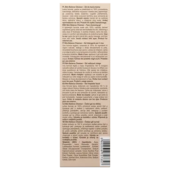 Nacomi Ethic Care Skin Balance, żel do mycia twarzy, 100 ml