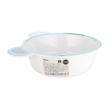 Canpol Hello Little, miseczka z melaminy dla dzieci, zielona, 1 szt.