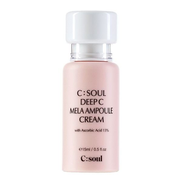 C:Soul C:Soul Deep C Mela Ampoule Cream, nawilżający krem-serum do twarzy z witaminą C, 15 ml