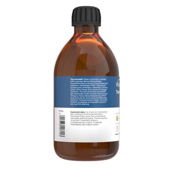Vitalers Tran norweski, płyn, smak cytrynowy, 250 ml