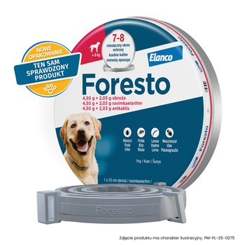 Foresto, obroża dla psów powyżej 8 kg, 1 szt.