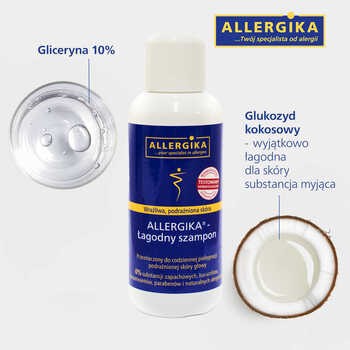 Allergika, łagodny szampon, 200 ml