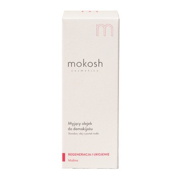 Mokosh, olejek myjący do demakijażu, malina, 90 ml
