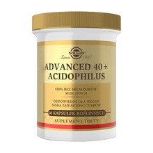 Solgar Advanced 40+ Acidophilus, kapsułki, 60 szt.