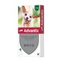 Advantix Spot-on, psy do 4 kg, 0,4 ml x 4 szt.