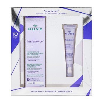 Zestaw Nuxellence® Eclat, pielęgnacja przeciwstarzeniowa na dzień, 50 ml + krem do pielęgnacji okolic oczu o działaniu przeciwstarzeniowym, 15 ml GRATIS