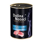 Dolina Noteci Premium Mokra karma dla kota bogata w jagnięcinę, puszka, 400 g