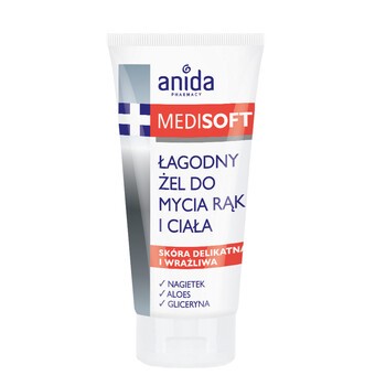 Anida Medi Soft, żel do mycia rąk i ciała, łagodny, 30 ml