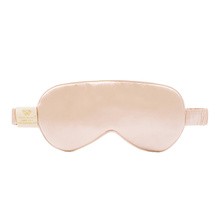 Crystallove, opaska na oczy z jedwabiu, złota, 1 szt.