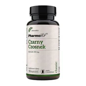 Pharmovit Czarny czosnek ekstrat 4:1, kapsułki, 90 szt.