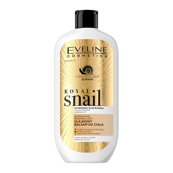 Eveline, Royal Snail, Intensywnie regenerujący olejkowy balsam do ciała, 350 ml