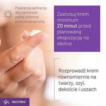 Sylveco Dermo Naczynka, krem uszczelniający naczynka na dzień SPF 50, 50 ml