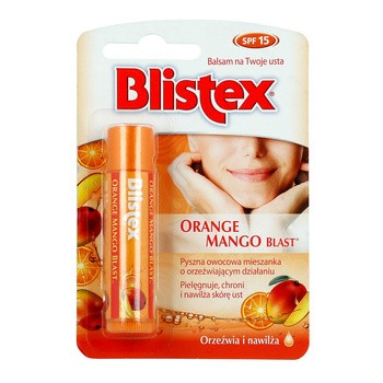 Blistex Orange Mango, balsam do ust, sztyft, SPF 15, 4,25 g