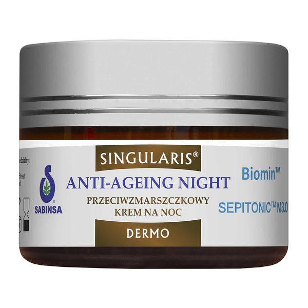 Singularis Singularis Dermo, Anti-Ageing Night, Anti-Falten Nachtcreme, 50 ml — Inhaltsstoffe und Bewertung