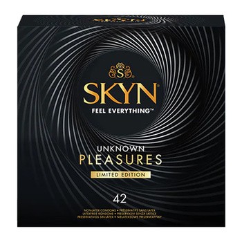 Skyn Unknown Pleasures, nielateksowe prezerwatywy, 42 szt.