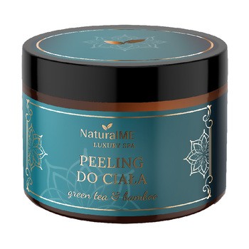 NaturalME Luxury SPA, Green Tea & Bamboo, peeling cukrowy, 200 ml