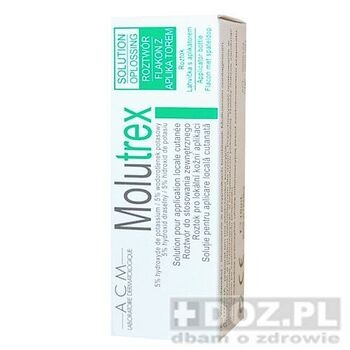Molutrex, 5 %, roztwór, 10 ml