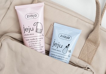 Ziaja jeju młoda skóra, biały żel do ciała pod prysznic i do kąpieli, 300 ml