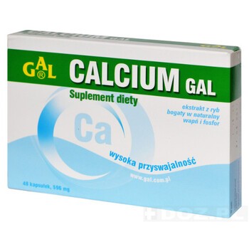 Calcium Gal, kapsułki, 48 szt