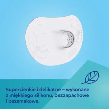Canpol Easy Start, silikonowe osłonki na piersi, rozmiar M/L, 2 szt.