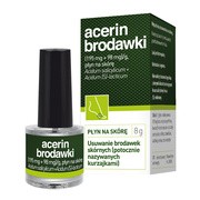 Acerin Brodawki, (195 mg + 98 mg)/g, płyn na skórę,8g