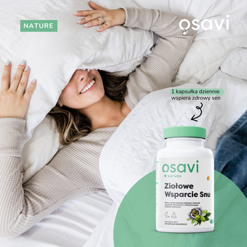 Osavi Ziołowe Wsparcie Snu, kapsułki, 60 szt.