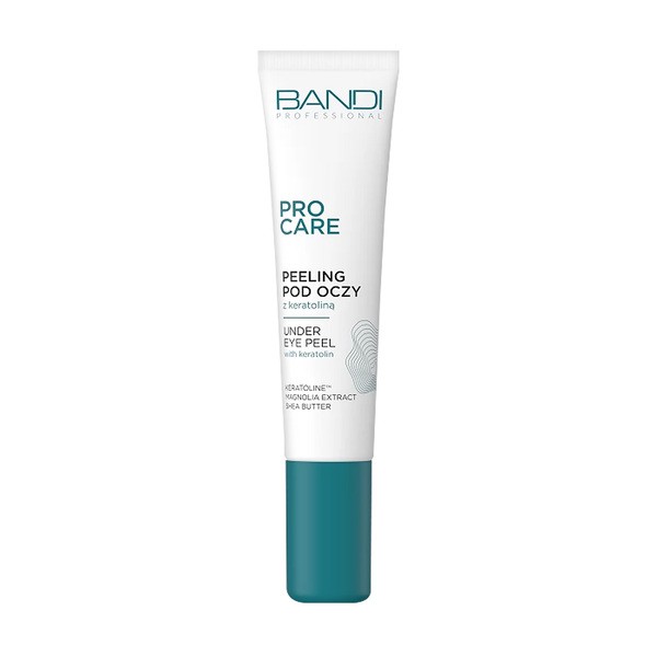 Bandi Professional Bandi Pro Care, peeling pod oczy z keratoliną, 14 ml — Inhaltsstoffe und Bewertung